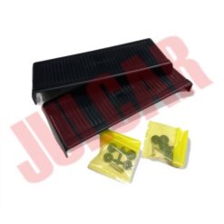 Coppia coperture prese aria motore cofano posteriore Fiat 126