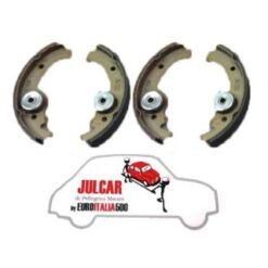 Kit 4 ganasce freno Fiat 500 N/DF/L/R