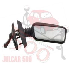 Specchio manuale in plastica nero destro Fiat Panda dal '86 al '03