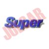 Scritta posteriore blu Fiat Panda dal '86 al '03