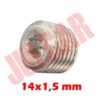 Tappo filettato 12x1.5 per foro basamento motore Fiat 500