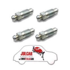 Kit 4 viti spurgo cilindretti Fiat 500