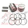 Coppia pistoni 70 mm 540 cc completi di fasce Fiat 500