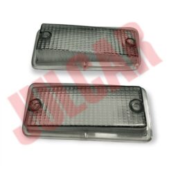 Coppia plastiche fumè fanalini anteriori Fiat 126