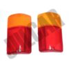 Coppia plastiche fanali posteriori Fiat 126 BIS