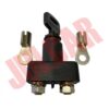 Morsetto stacca batteria con leva rossa