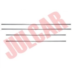 Kit 4 modanature laterali in metallo Fiat 500 Giannini