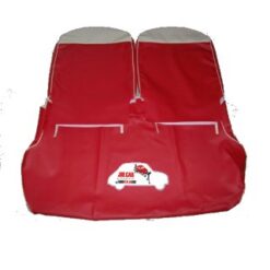 Kit fodere rosse con lunetta avorio in Vipla alta qualità Fiat 500 GIARDINIERA