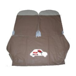 Kit fodere nocciola con testatina avorio in Vipla alta qualità Fiat 500 GIARDINIERA