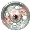 Kit 4 cerchi in lega tipo MilleMiglia finitura BIANCA diamantata Fiat 500