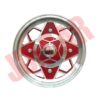 Kit 4 cerchi in lega tipo MilleMiglia finitura ROSSI diamantata Fiat 500