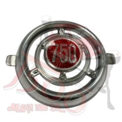 Fregio anteriore in plastica tondo Fiat 600