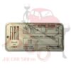 Targhetta identificativa in alluminio Fiat 500 N