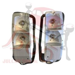 Coppia corpi fanali posteriori con guarnizione Fiat 500 F-L-R
