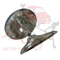 Specchio esterno rotondo piatto diametro 125 mm a vite con guarnizione Fiat 500