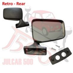 Specchio retrovisore destro mod. "MINI" Fiat 126