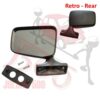 Specchio retrovisore destro mod. "MINI" Fiat 126