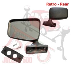 Specchio retrovisore destro mod. "MINI" Fiat 126