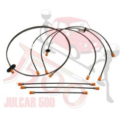 Kit tubi freno in metallo Fiat 126