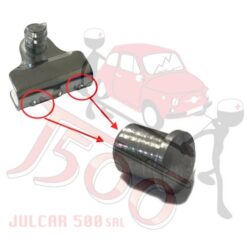 Ribattino fissaggio modifica delfettore Fiat 500