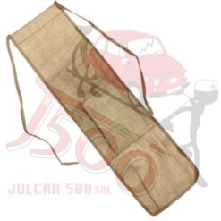 Borsa porta attrezzi in juta con serigrafia 500 Fiat 500 N / D