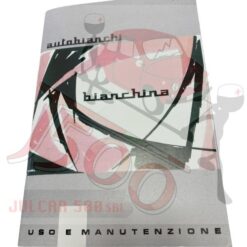 Libretto uso e manutenzione Bianchina Berlina modello 110FB-110FB/5 Cabrio Eden Roc