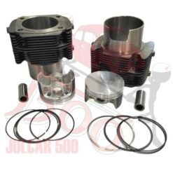 Kit Canne e pistoni forgiati Ø 79,5mm q.c 25 fiat 500/126