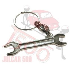 Portachiavi cromato chiave inglese