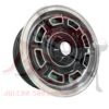 Kit 4 cerchi in lega mod. LAMBO neri Fiat 500