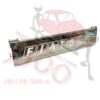 Alzacofano posteriore in acciaio INOX Fiat 500 con staffe regolabili