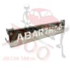 Alzacofano posteriore in acciaio INOX Fiat ABARTH 595 con staffe regolabili