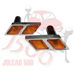 Coppia frecce lucciole laterali Bianchina Cabrio