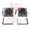 Coppia casse altoparlanti per stereo Fiat 500