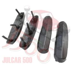 Kit 4 guarnizioni nere rostri paraurti Bianchina Trasformabile-Berlina