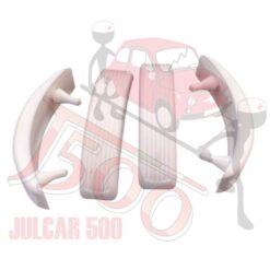 Kit 4 guarnizioni bianche rostri paraurti Bianchina Cabrio Eden Roc