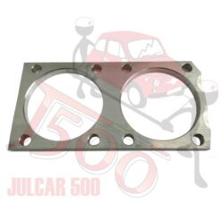 Piastra in alluminio sotto cilincri da 1 cm Ø 77 per Fiat 500 N-D-F-L