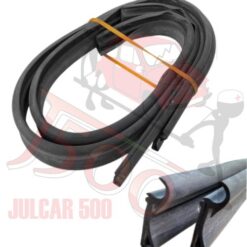 Coppia guarnizioni fissaggio vetro scendente porta Bianchina