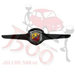 Fregio anteriore Abarth in metallo lucido Fiat 500 D/F