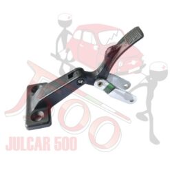 Maniglia chiusura vetro posteriore a compasso con supporto in metallo Fiat-Autobianchi 500 Giardiniera