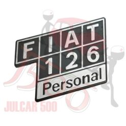 Fregio scritta posteriore Fiat 126 Personal