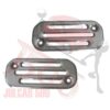Coppia coperture in alluminio prese aria frontali Fiat 500 N