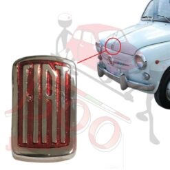 Fregio posteriore in alluminio Fiat 600 - 600 Multipla