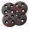 Kit 4 coppe ruota in plastica Fiat 126
