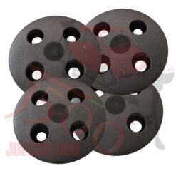 Kit 4 coppe ruota in plastica Fiat 126