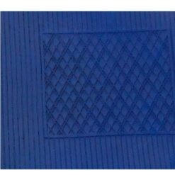 Kit sovratappeti in gomma blu con copri tunnel Fiat 500