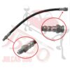 Tubo freno poteriore 340mm, raccordo 10x1 Fiat Panda