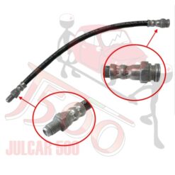Tubo freno poteriore 340mm, raccordo 10x1 Fiat Panda