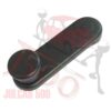 Maniglia alzavetro in plastica nera Fiat Panda