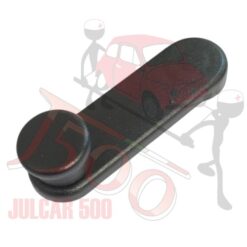 Maniglia alzavetro in plastica nera Fiat Panda