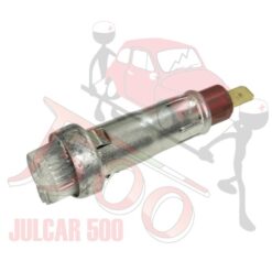 Spia cruscotto a luce blu con attacco piatto Fiat 500